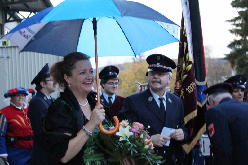 Schirmherrinbitten 150 Jahre FFW Erbendorf Bettina Bauer