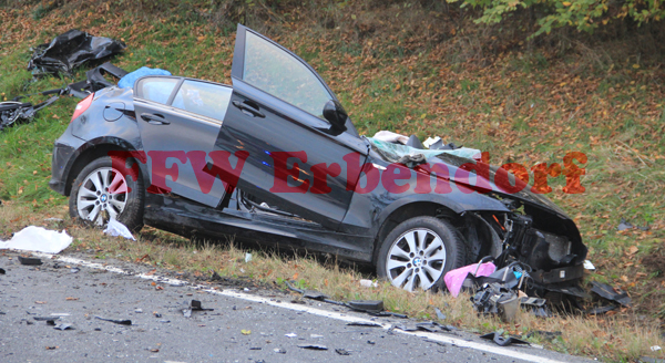 Verkehrsunfall Krummennaab Steinbacher Berg B22