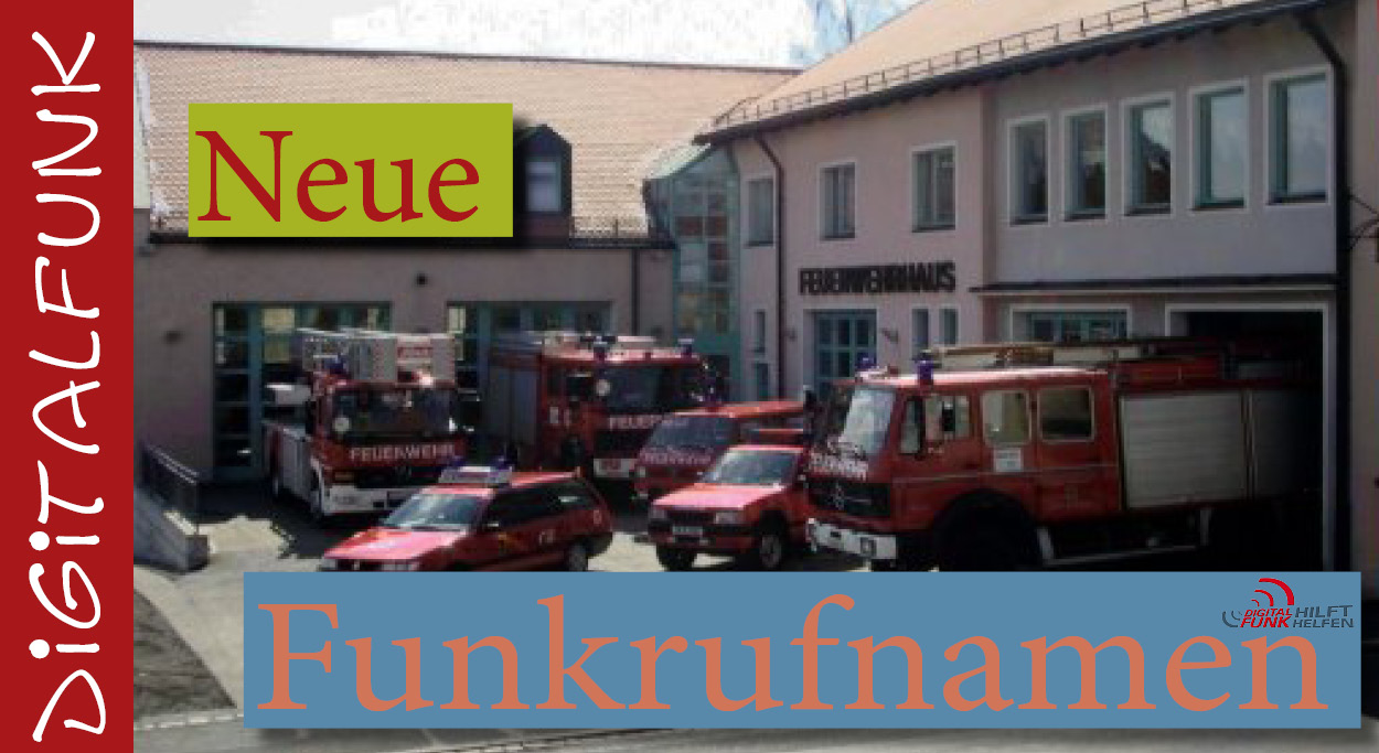 Neue Funkrufnamen Feuerwehr Erbendorf Bayern Digitalfunk