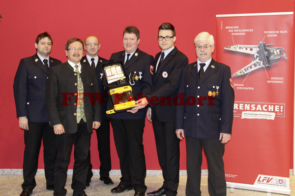 Defibrillator Übergabe FFW Erbendorf